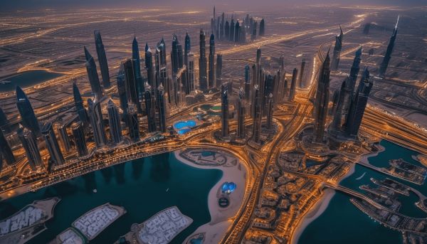 Dubaï vu différemment : une carte géographique inédite